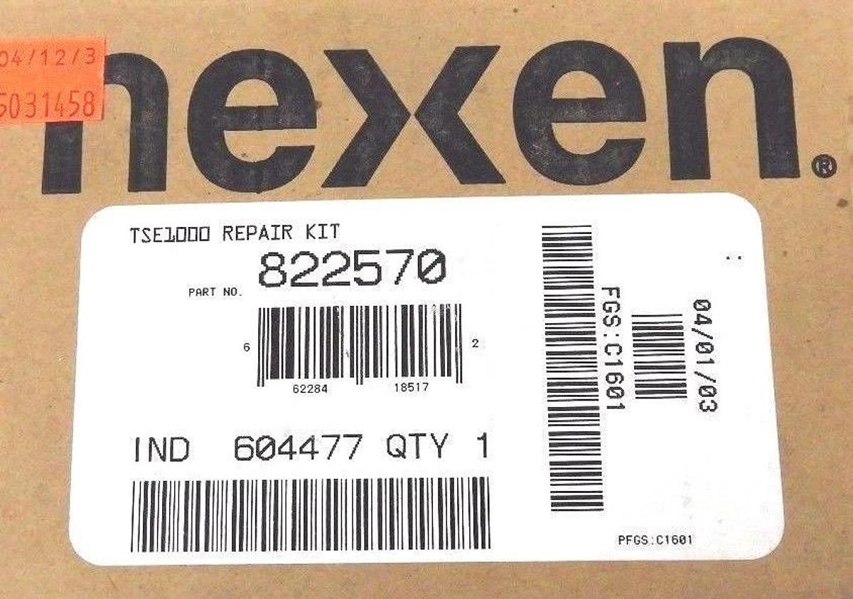 Used NIB NEXEN HORTON 822570 TSE1000 REPAIR KIT