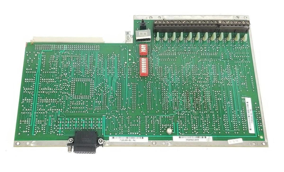 Used EMERSON 300108-01 CONTROL BOARD REV. A1 30010801