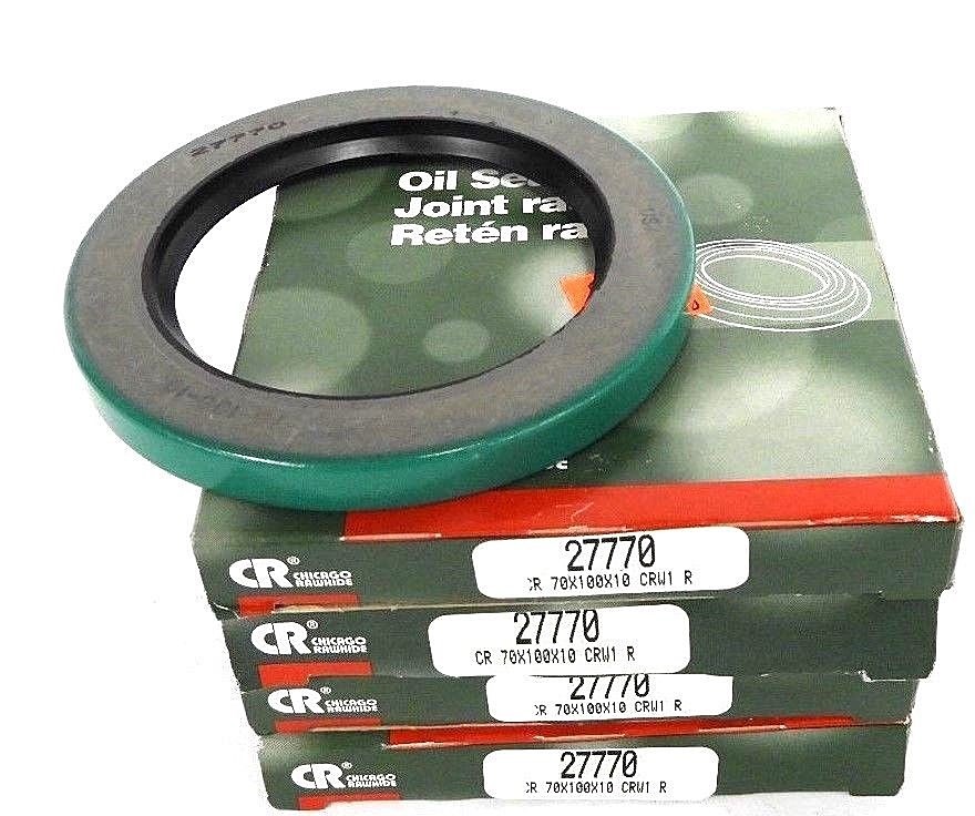 LOT OF 4 NIB CHICAGO RAWHIDE 27770 OIL SEALS 70X100X10MM