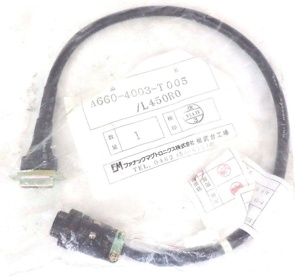 Used NEW FANUC A660-4003-T005/L450R0 CABLE A6604003T005