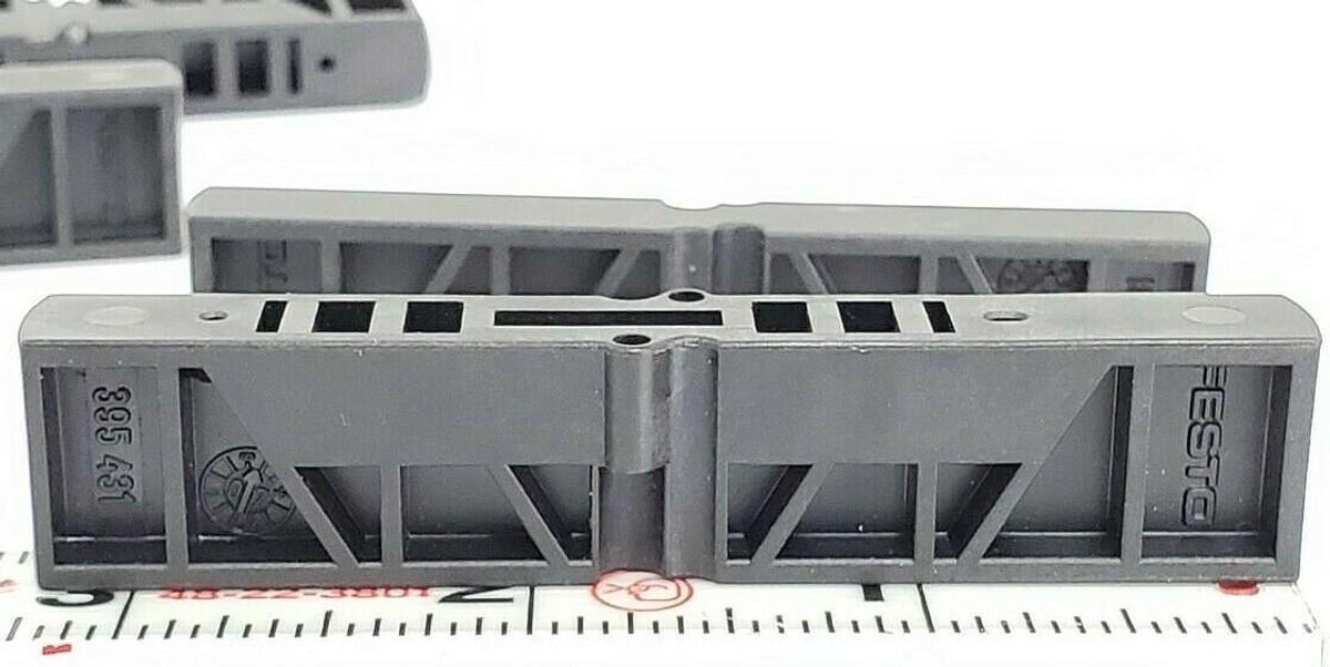 Used LOT OF 4 NEW FESTO PA6-6F40 BLANK PLATES PA66F40