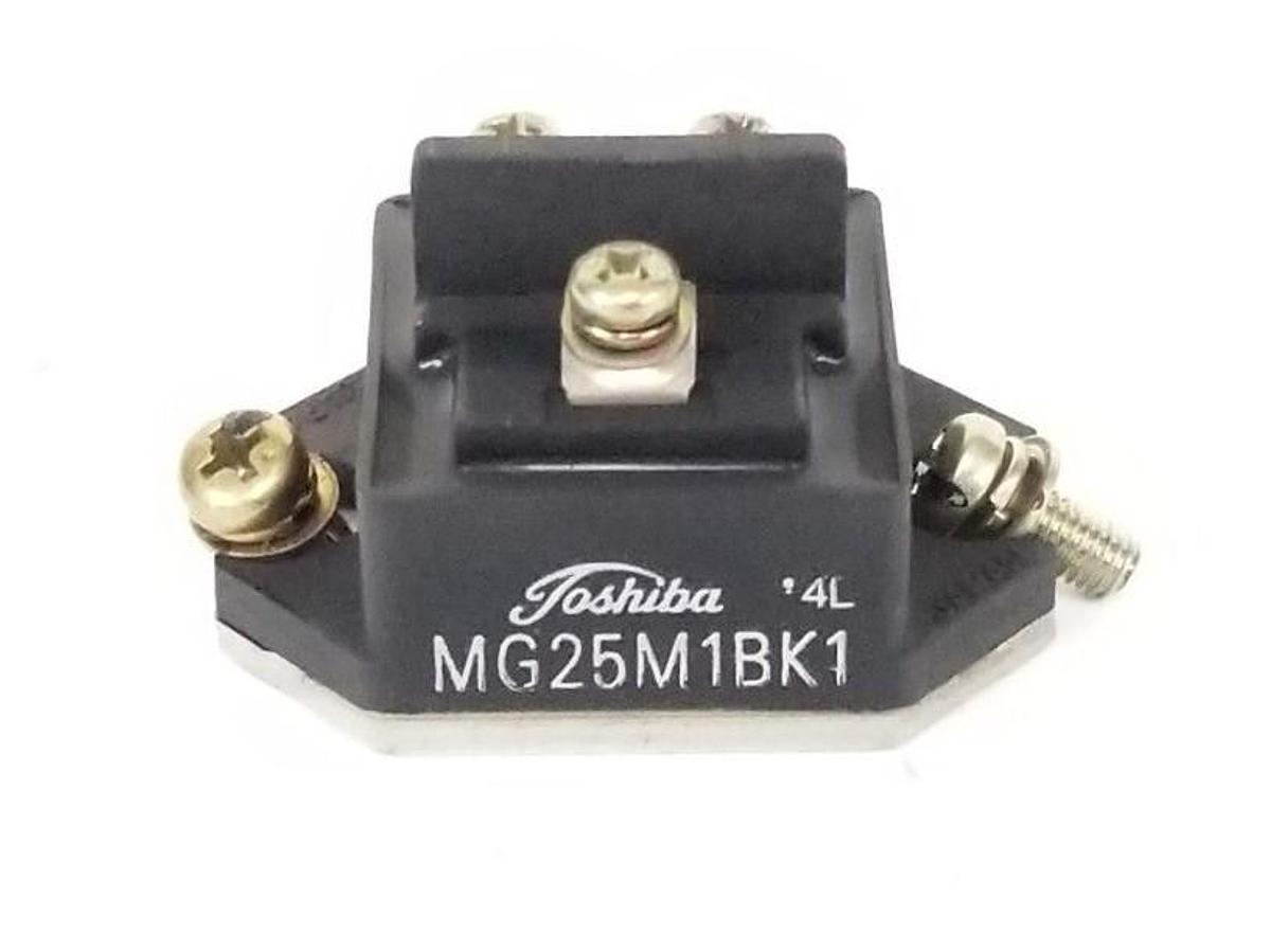 Used TOSHIBA MG25M1BK1 TRANSISTOR POWER MODULE 25AMP, 1000V