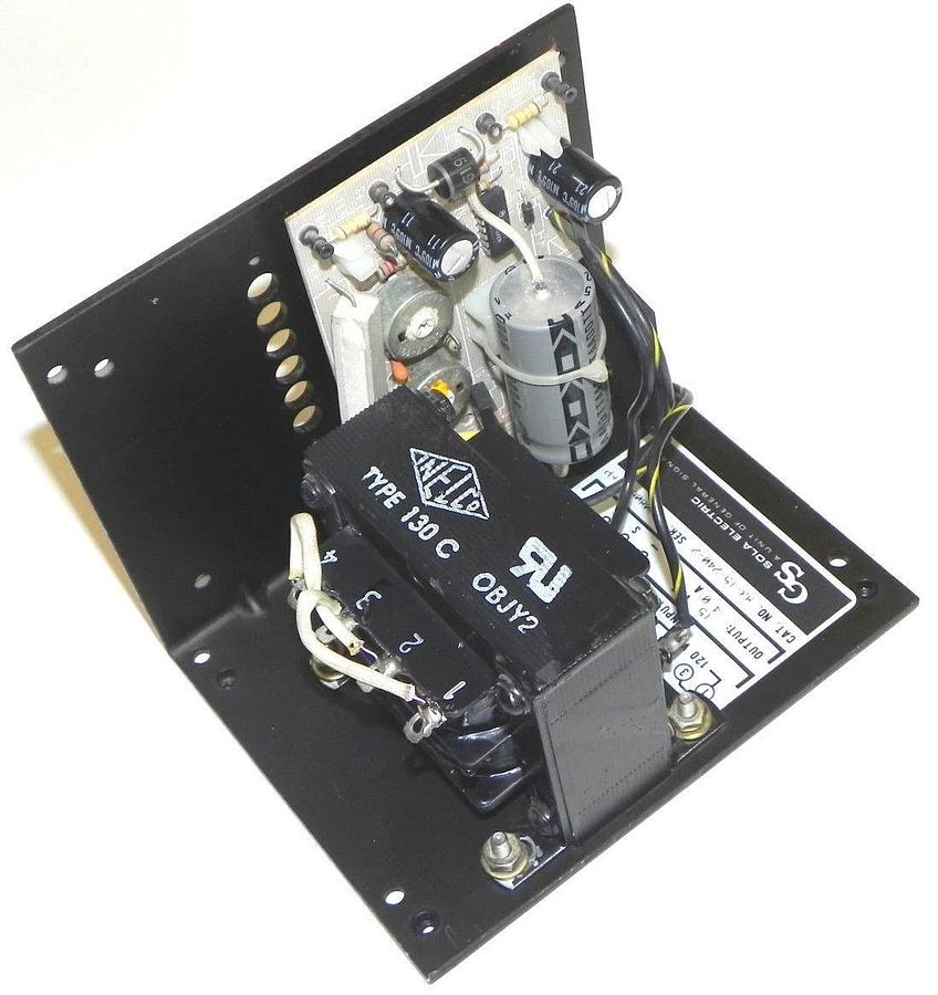 Used SOLA ELECTRIC 83-15-240-2 POWER SUPPLY 83152402