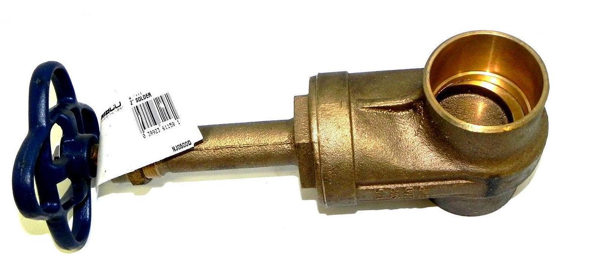 NEW NIBCO S-111 GATE VALVE 2'' SOLDER S111