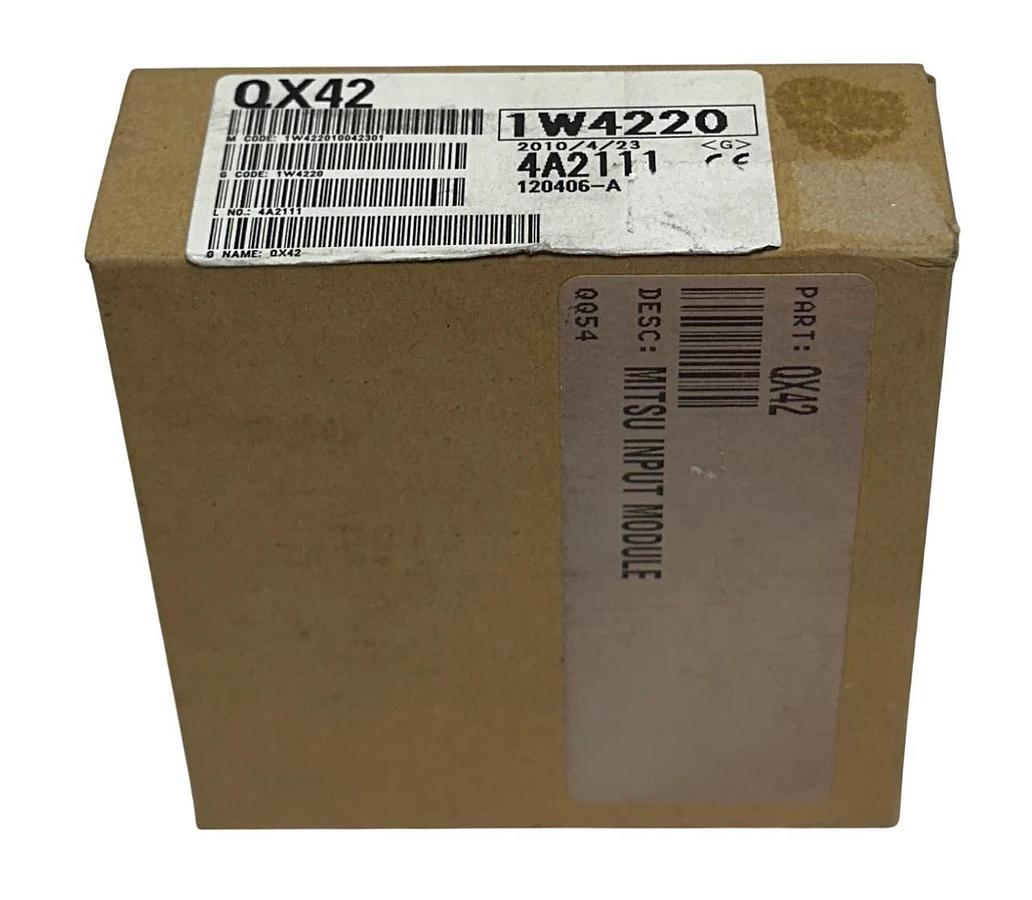 Used MITSUBISHI ELECTRIC QX42 MELSEC-Q DIGITAL INPUT MODULE 64-PT 24VDC OEM NSFS