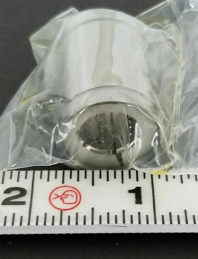 LOT OF 2 NIB BARDEN LINEAR BEARINGS, ~1/2" ID X 7/8" OD X 1-1/4" L