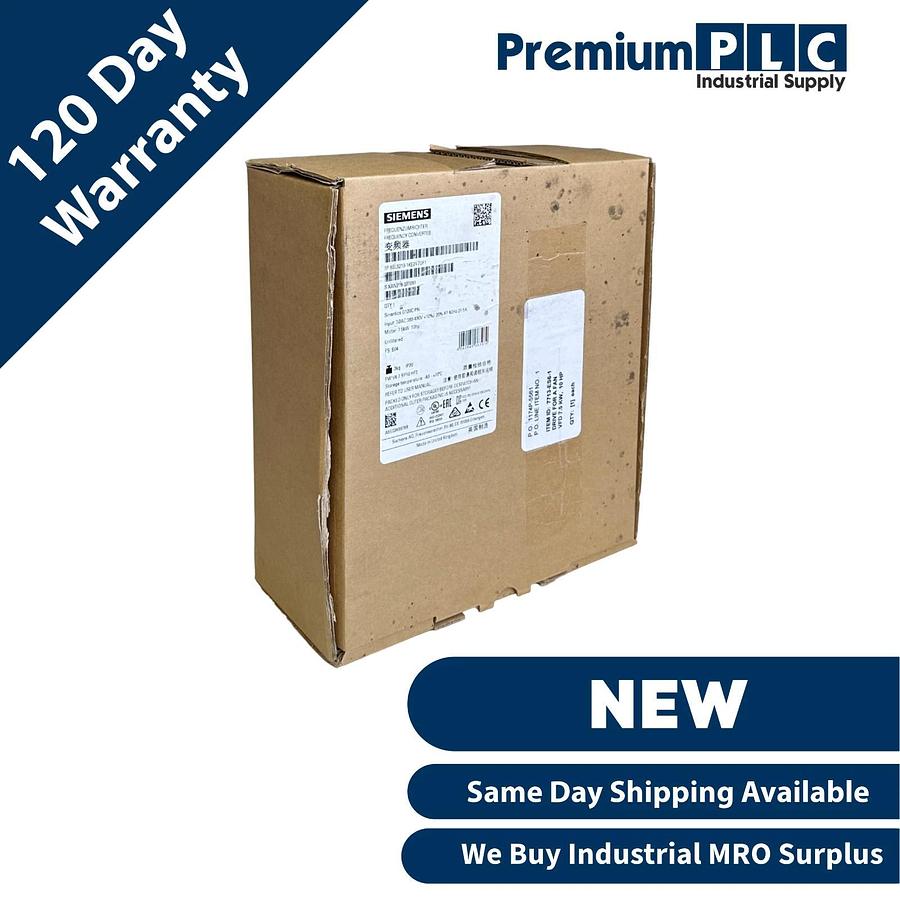 NEW SIEMENS 6SL3210-1KE21-7UF1 SINAMICS G120C FREQUENCY CONVERTER 7.5kW/10HP