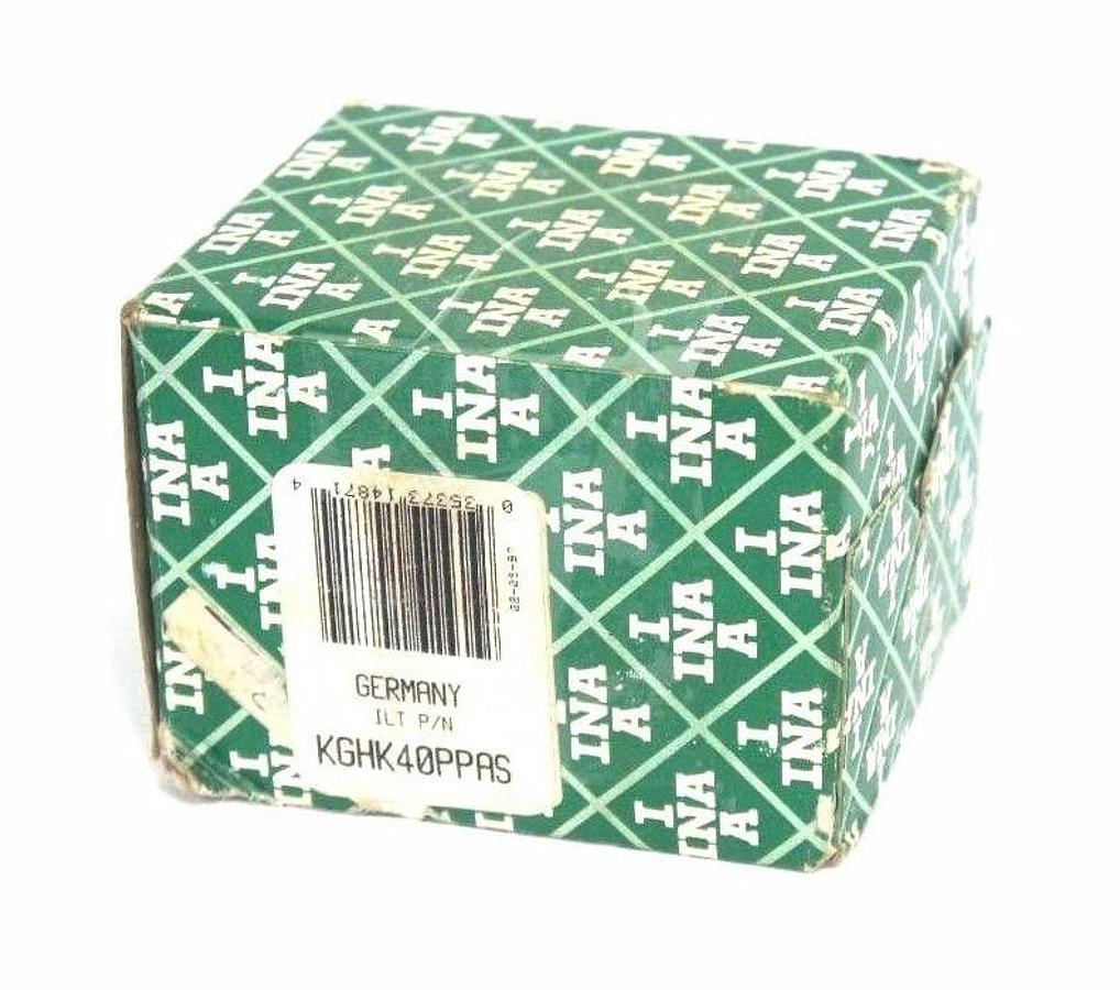 Used NIB INA KGHK40PPAS LINEAR DRAWN CUP BEARING UNIT