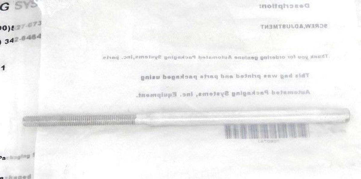 NEW AUTOMATED PACKAGING SYSTEMS 70607A1 SCREW ADJUSTMENT