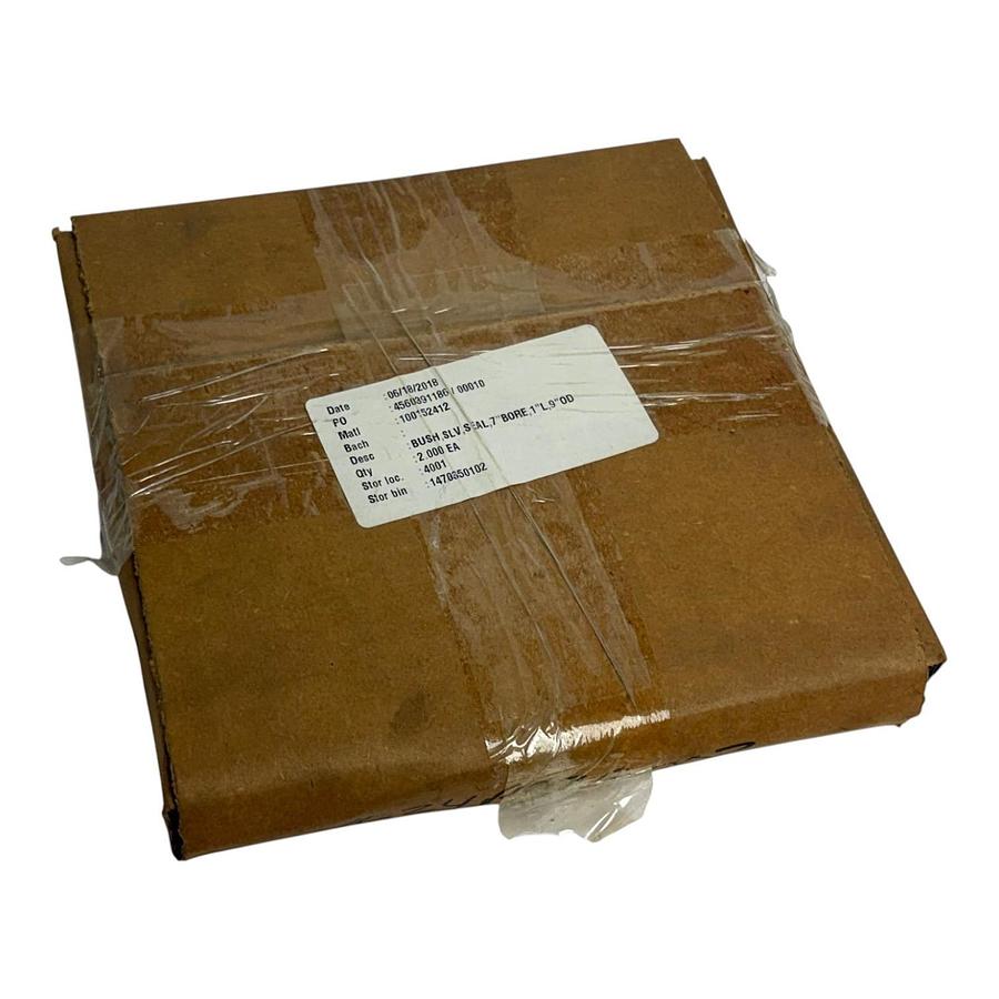 Used Industrial Bronze Split Sleeve Bushing Seal Ring 7" Bore 9" OD 100152412 New NOS