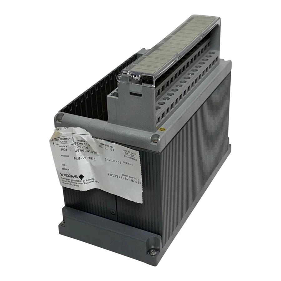 Yokogawa AMN11 Style S1 Signal Conditioner Nest Base Unit C3BE09213A - NSNP