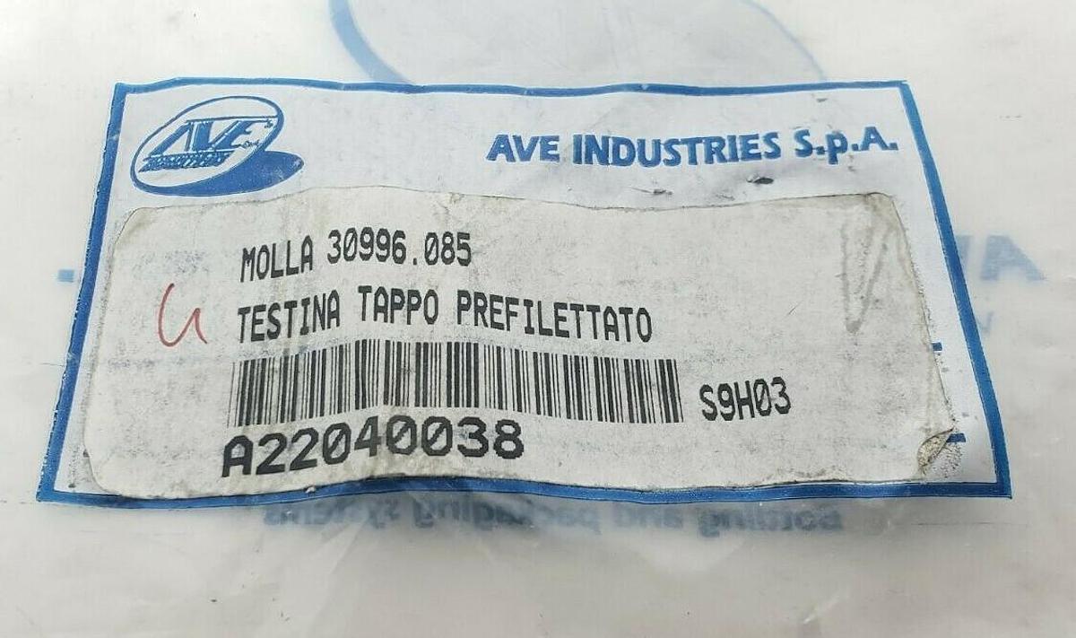 Used LOT OF 4 AVE INDUSTRIES MOLLA 30996.085 SPRINGS 5-1/2'' L X 3/4'' W, A22040038