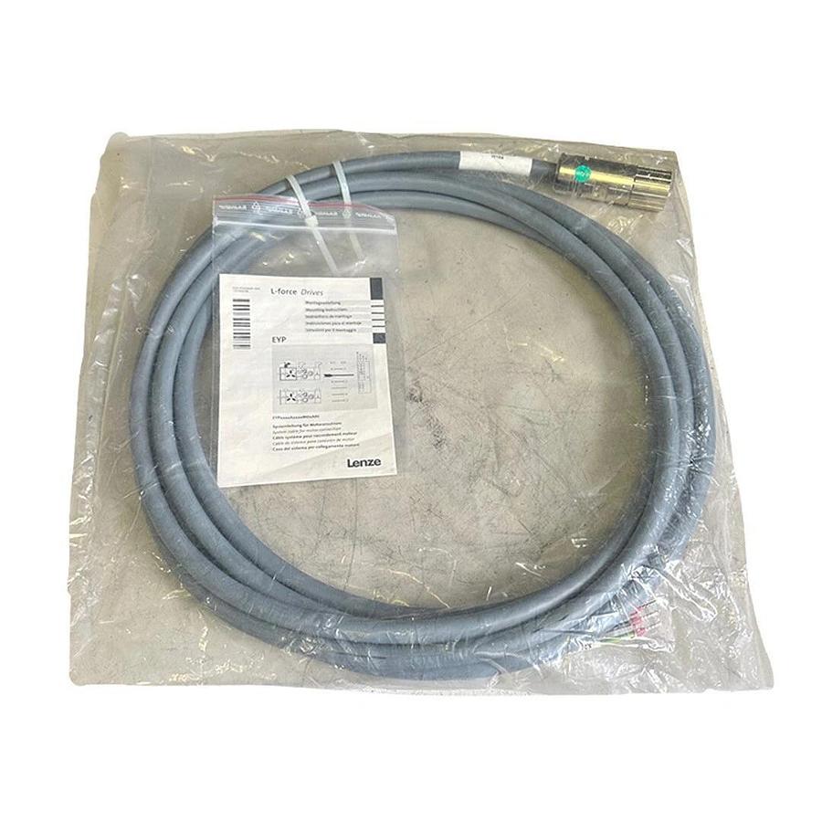 Used NEW LENZE EYP0004A0059M01A00 L-force DRIVES MOTOR ENCODER CABLE 6-PIN 15106808