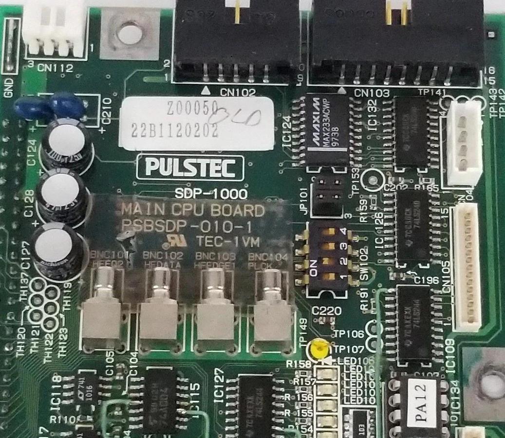Used PULSTEC PSBSDP-010-1 MAIN CPU BOARD SDP-1000