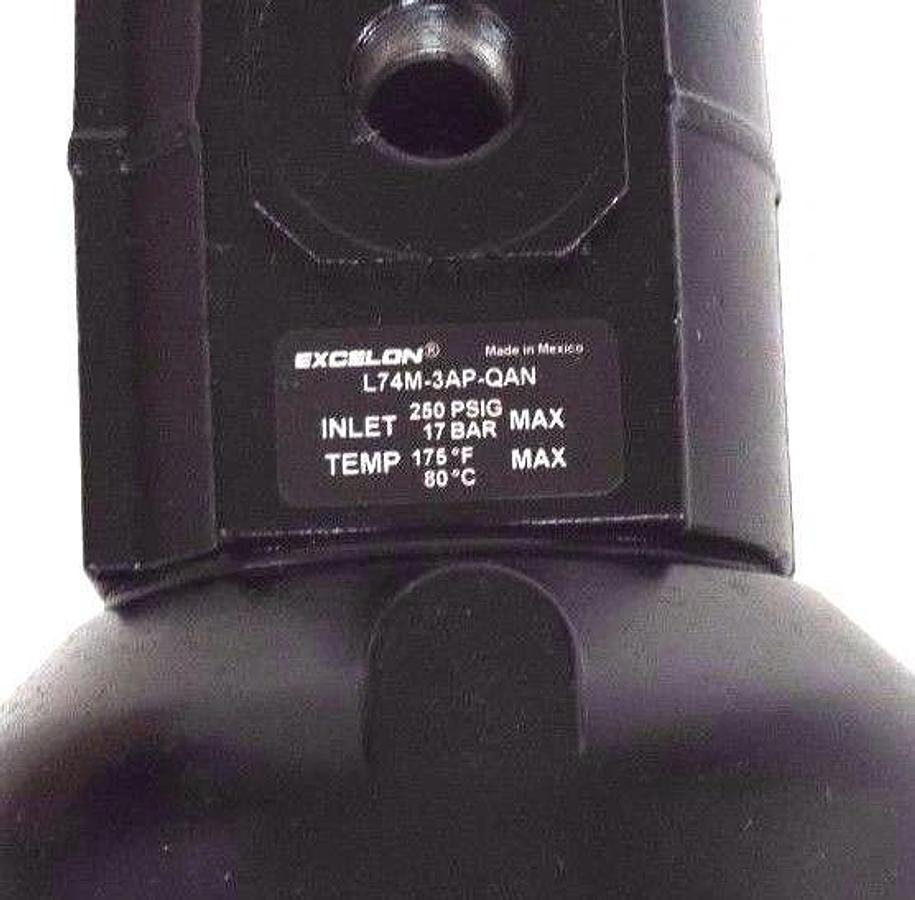 NIB NORGREN L74M-3AP-QAN LUBRICATOR 250PSIG, 17BAR, L74M3APQAN