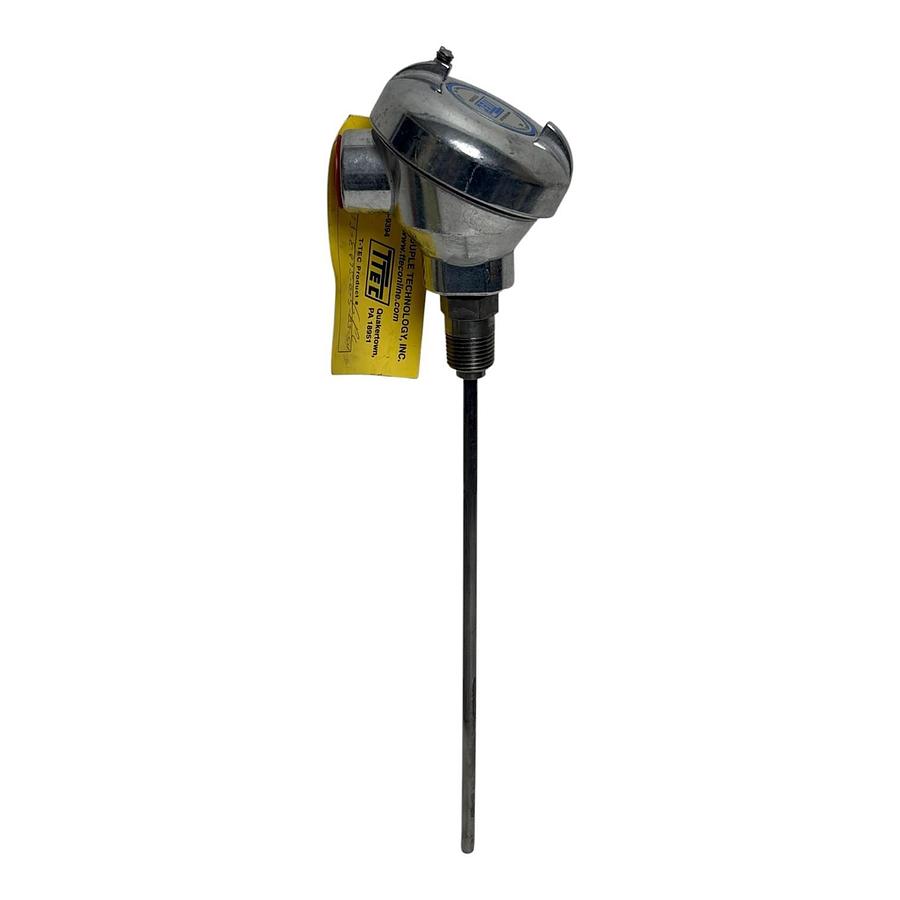 Used T-TEC Thermocouple Probe 1021J-8-875-0-S-B3-54 Type J Temp Sensor