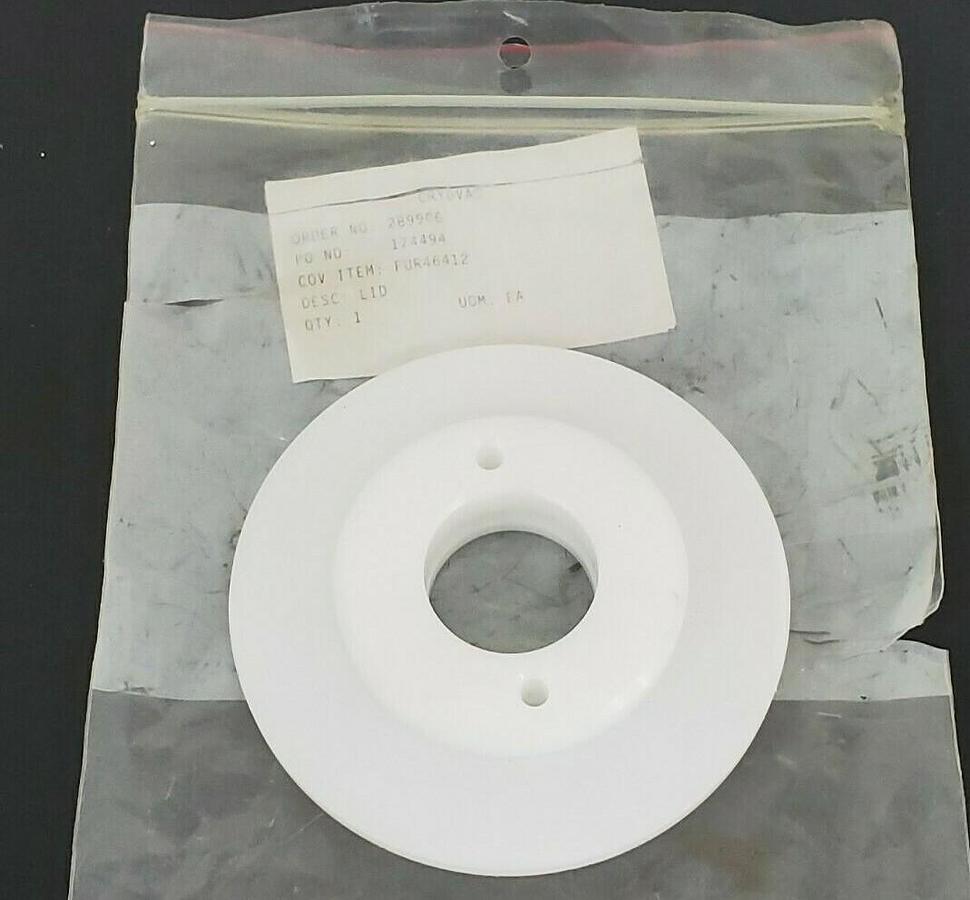 Used NEW CRYOVAC FUR46412 LID 4'' O.D. 1-1/4'' BORE