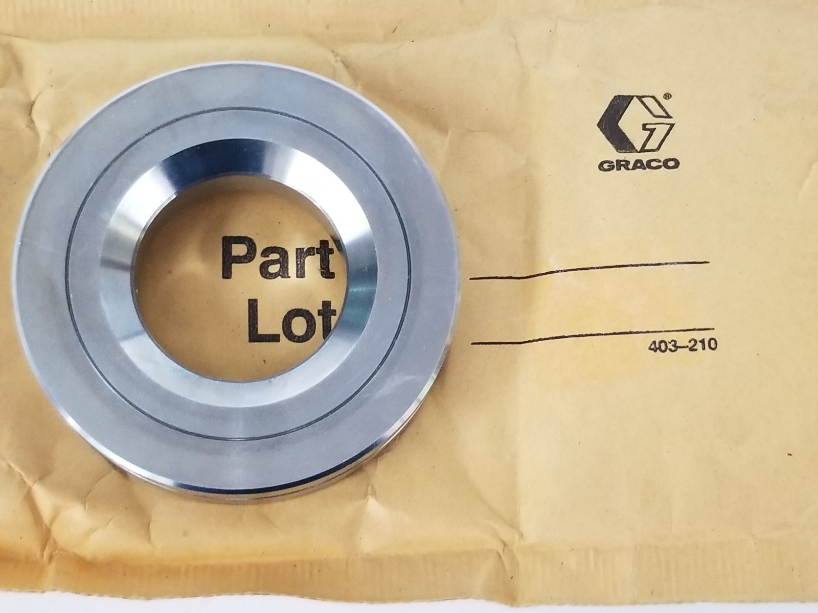 Used NEW GRACO 180529 VALVE SEAT 693
