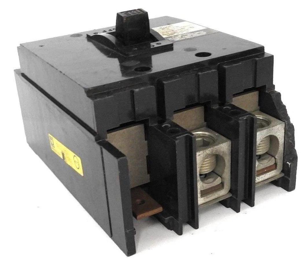 Used SQUARE D Q2L3125H CIRCUIT BREAKER 125AMP 3POLE 240VDC