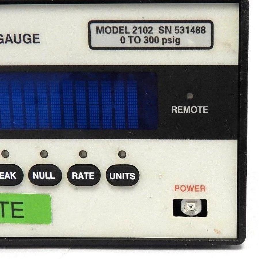 Used MENSOR 2102 DIGITAL PRESSURE GAUGE 0 TO 300 PSIG