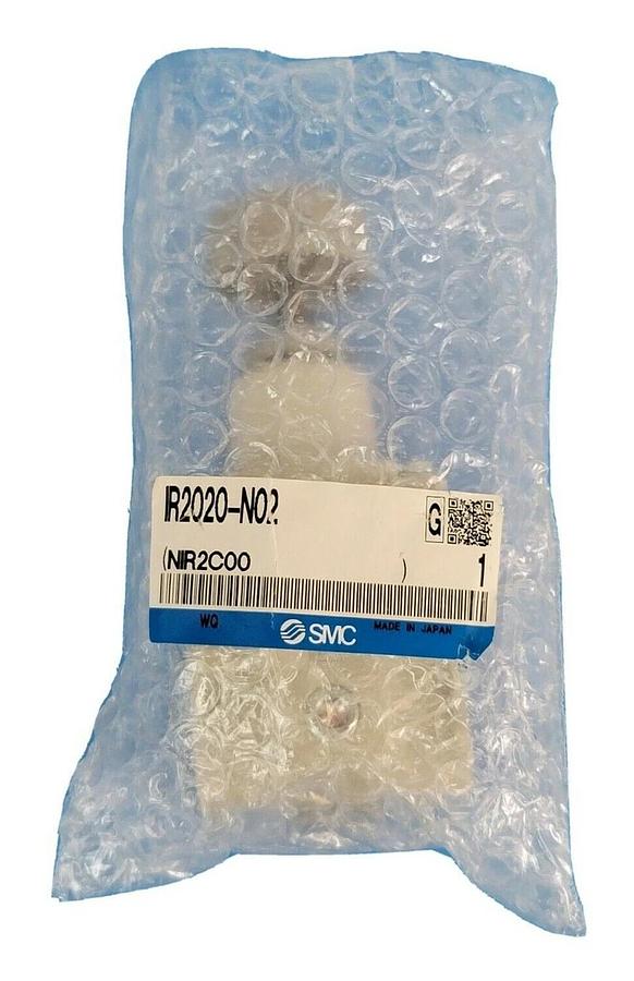 Used NEW SMC IR2020-N02 PRECISION REGULATOR PORT 1/4INCH IR2020N02