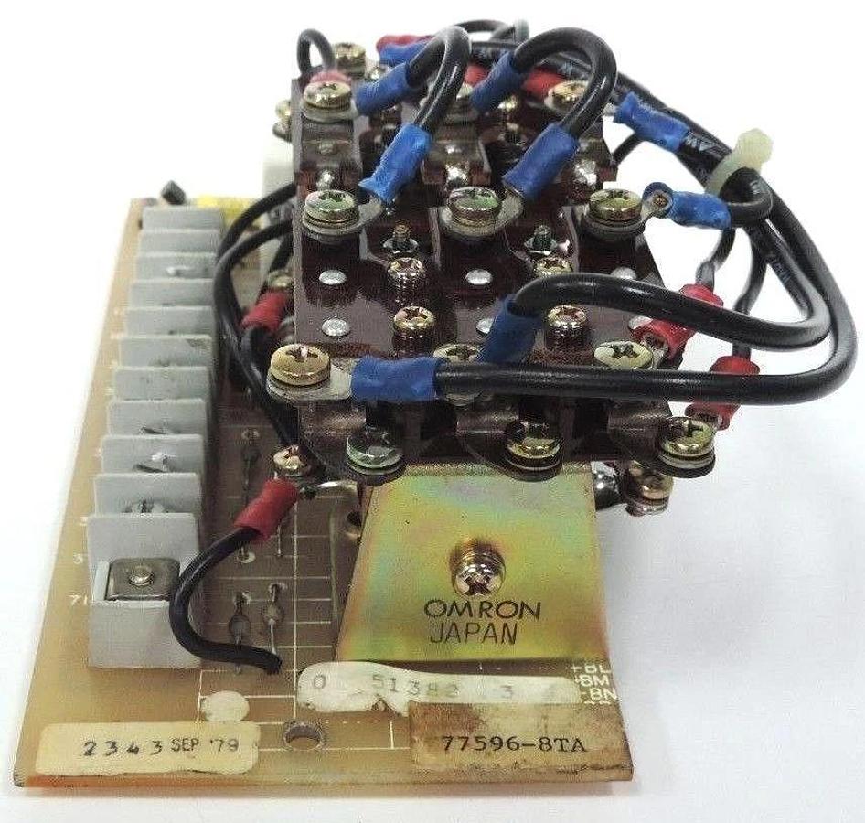 Used RELIANCE ELECTRIC 0-51382-3 REVERSE RELAY CARD 700874-40A BOARD