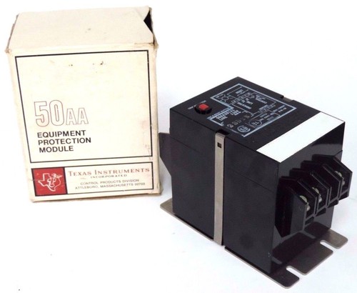 Used NIB TEXAS INSTRUMENTS 50AA2B1A1 PROTECTION MODULE