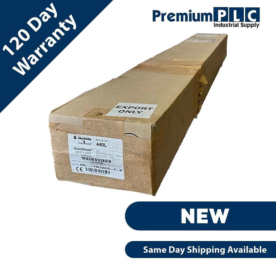 Used NEW ALLEN BRADLEY 440L-P4K1440YD /A GuardShield SAFETY LIGHT CURTAIN PAIR 440L