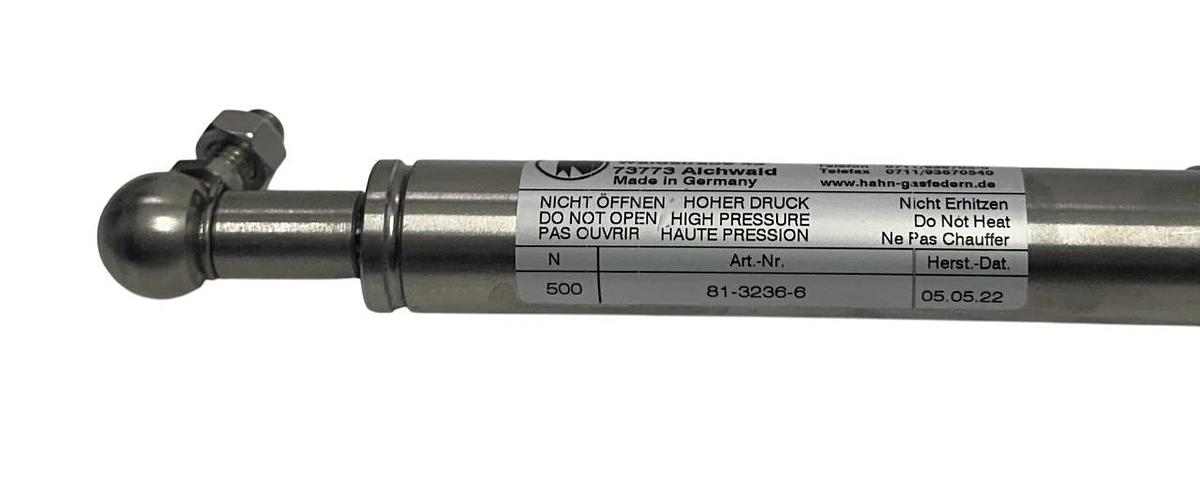 HAHN-Gasfedern 81-3236-6 / 8132366 OEM GAS SPRING SHOCK CYLINDER N=500 NSNP