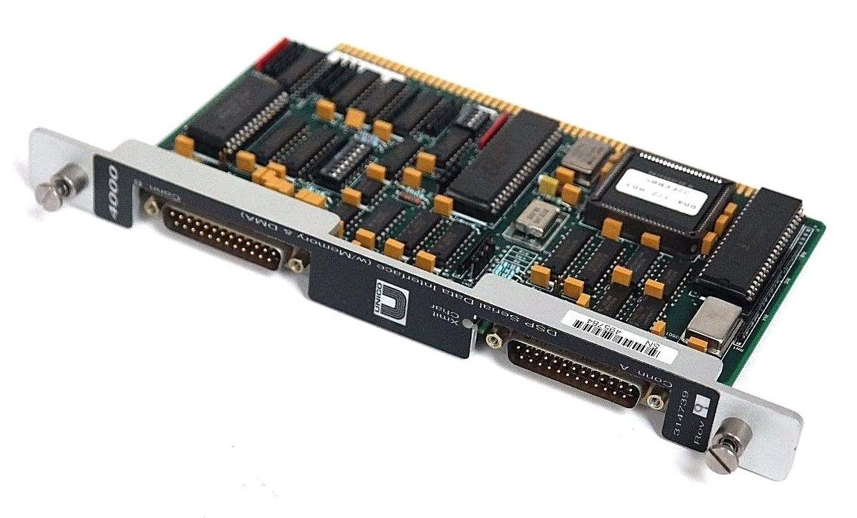 NEW UNICO 314-739 DSP SERIAL DATA INTERFACE 314739 REV. 9