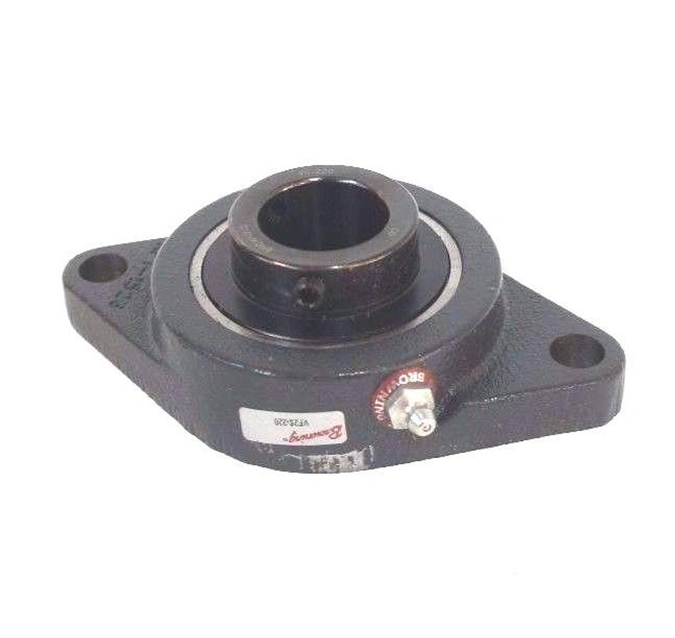 Used NIB BROWNING VF2S-220 BEARING 1-1/4" 2BOLT FLANGE SET SCREW LOCKING VF2S220