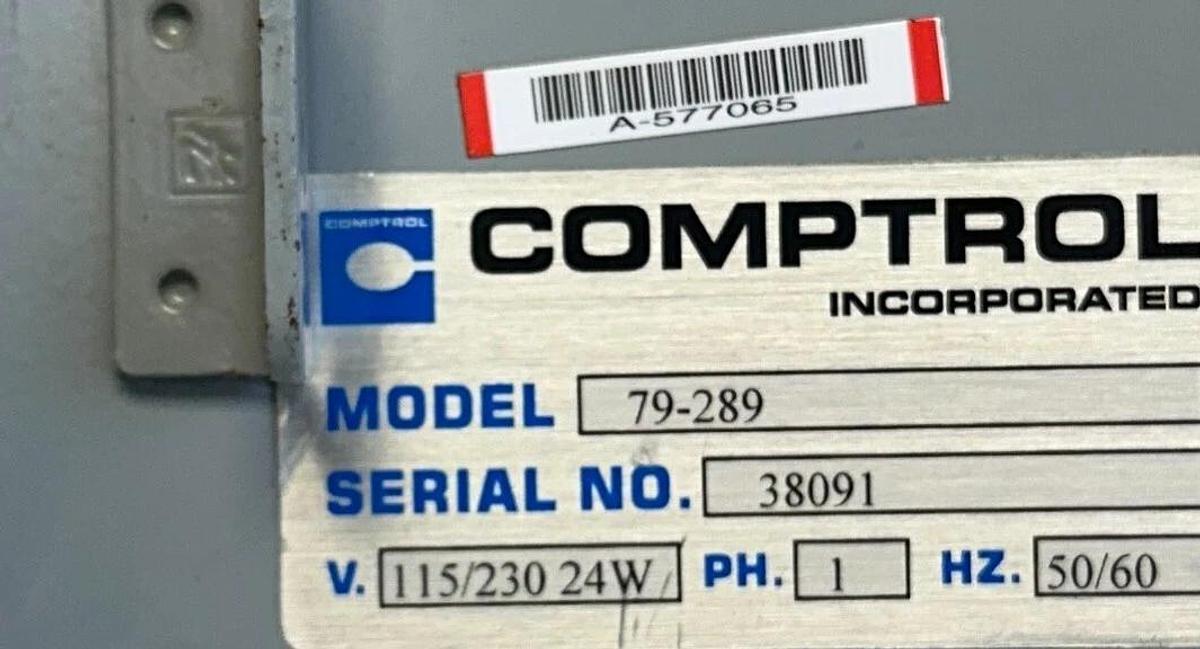 COMPTROL MODEL 79-289 / 79289 TENSION INDICATOR CONTROL INTERFACE 115/230V NSNP