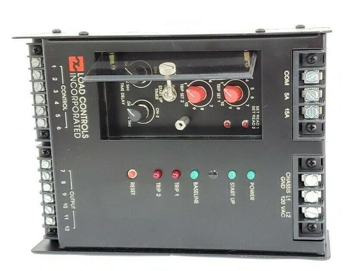 Used LOAD CONTROLS INC. PCR-1820 COMPENSATER MOTOR LOAD CONTROL PCR1820