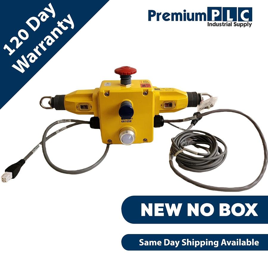 Used NEW STI / OMRON ER1032-042NEL ROPE PULL EMERGENCY STOP SWITCH P/N 44506-7420
