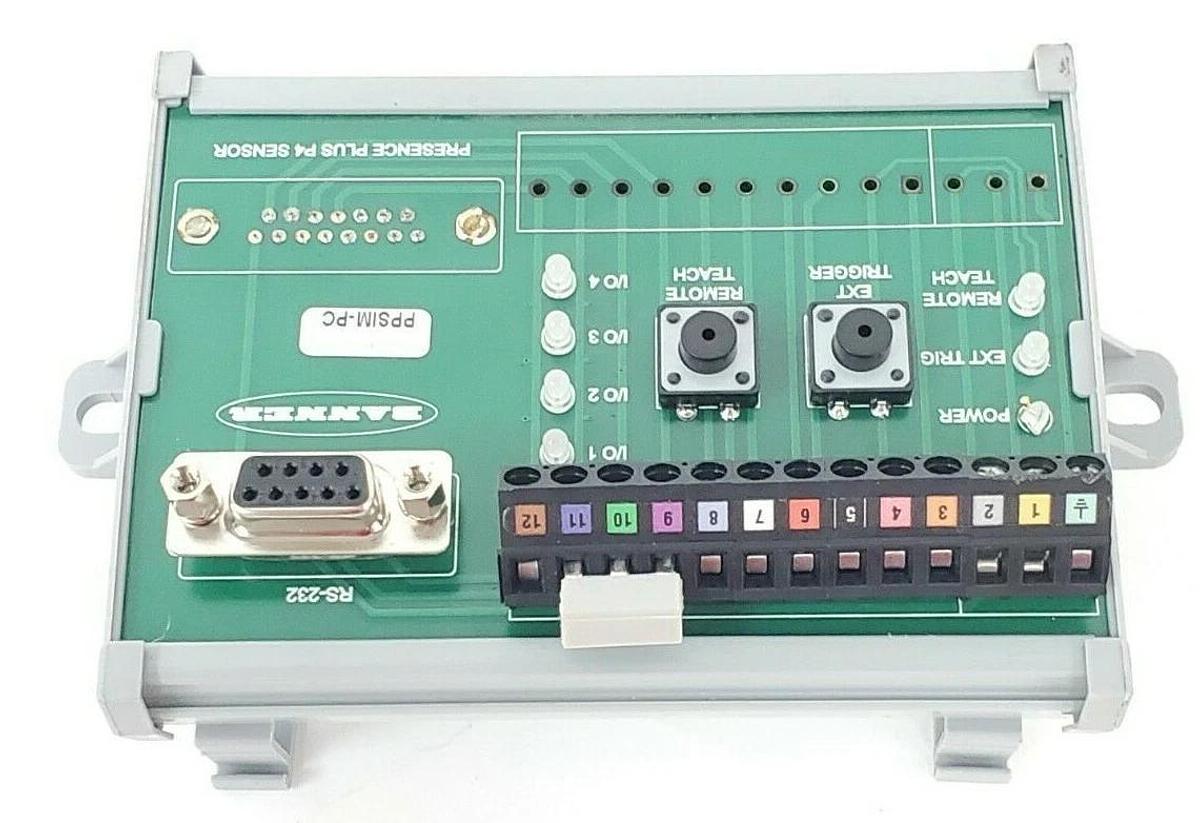 Used BANNER PPSIM-PC PRESENCE PLUS P4 SENSOR PPSIMPC (DAMAGED)