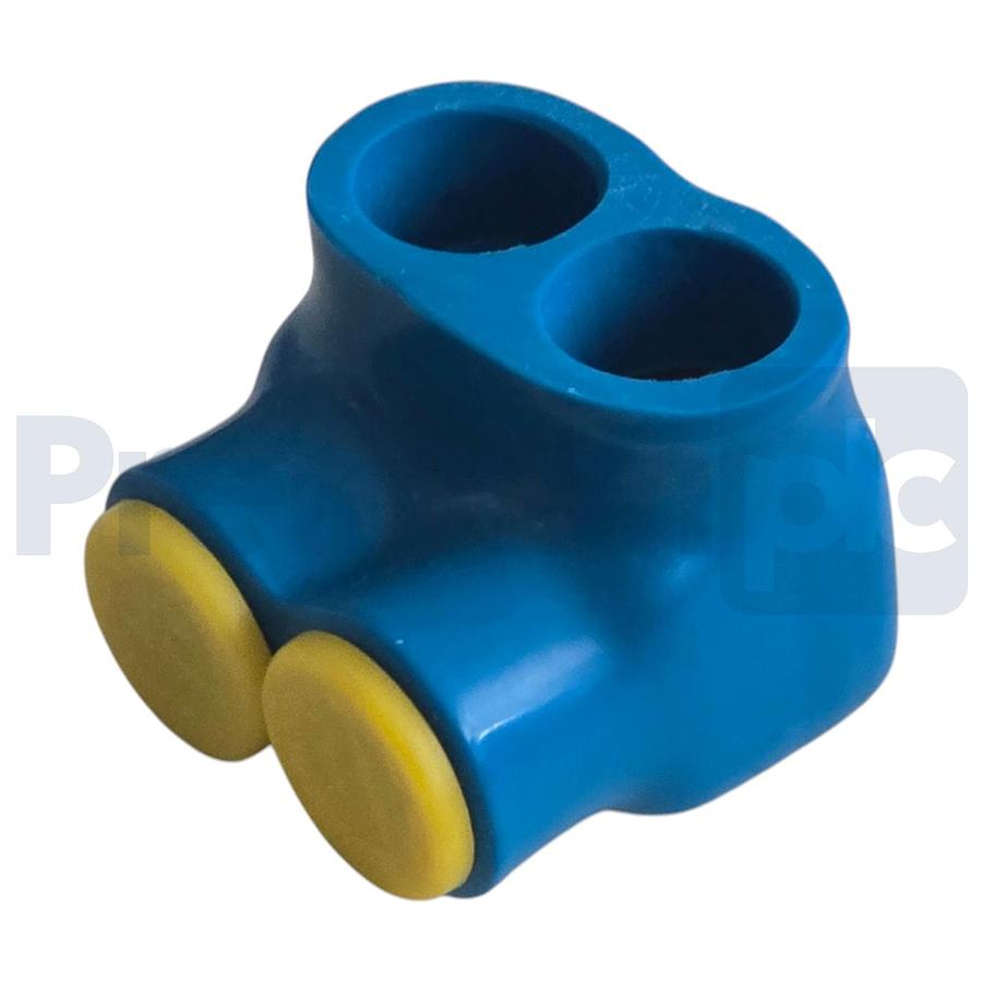 Used Box of 3 Penn-Union IMLC-1/0-2S Insulated Mechanical Lug Connector 8-1/0 Range