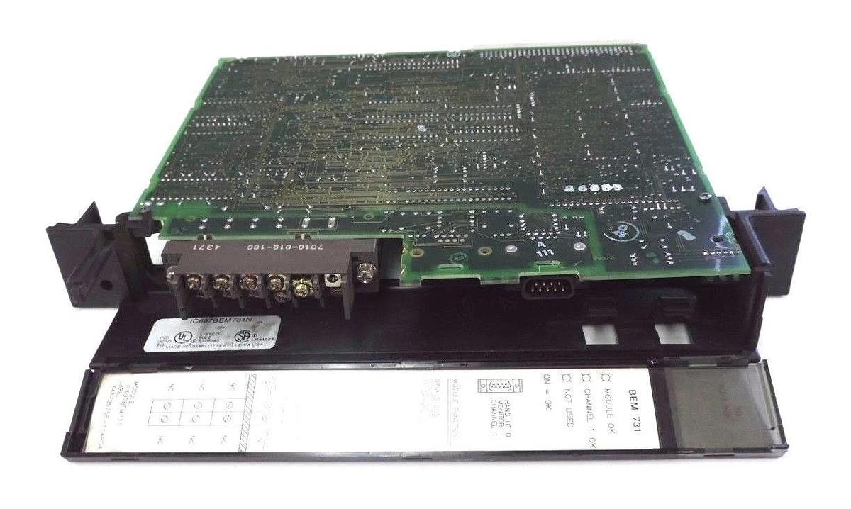 Used GE FANUC IC697BEM731N GENIUS BUS CONTROLLER 1 CHANNEL SERIES 90-70