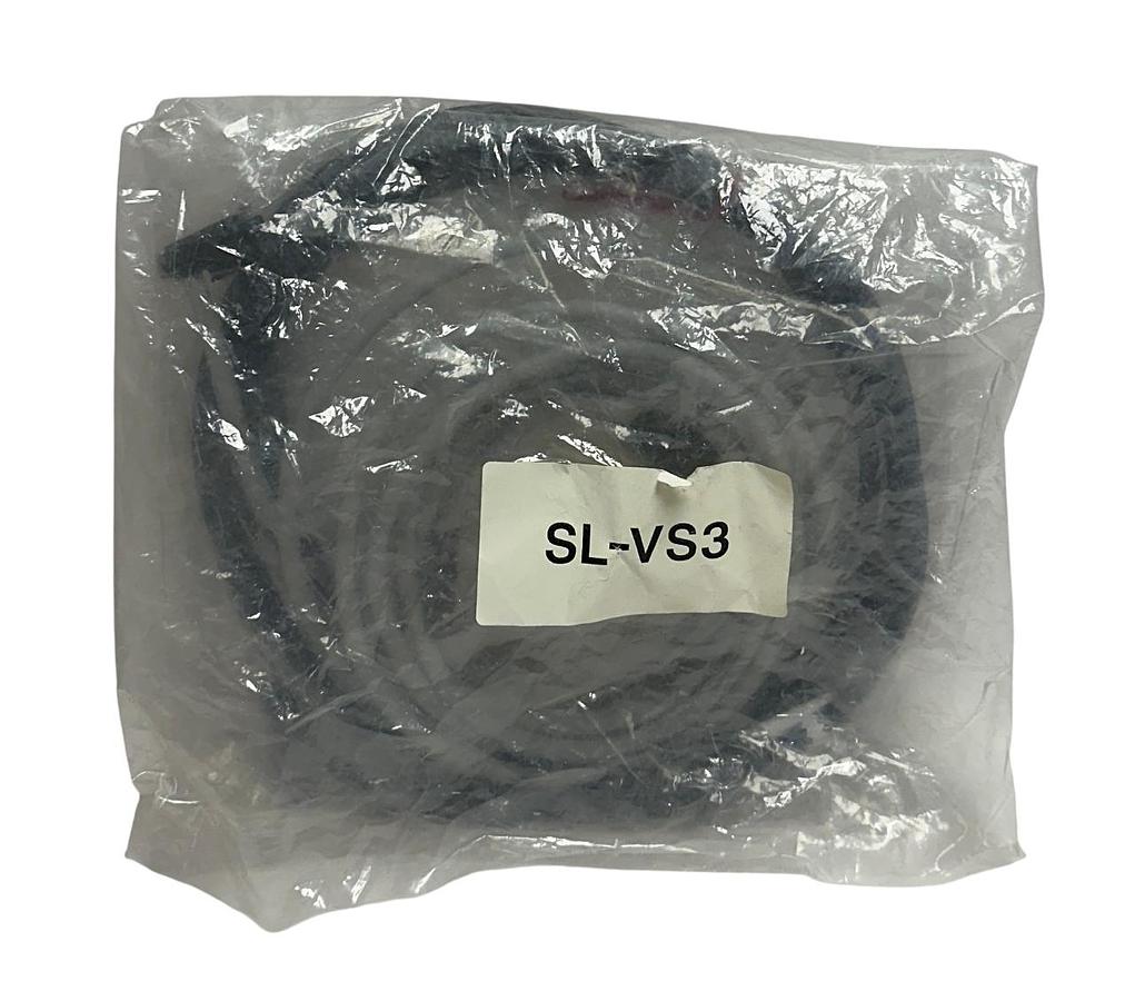 Used KEYENCE SL-VS3 / SLVS3 LIGHT CURTAIN SERIAL CONN CABLES SL-VS3-T / SL-VS3-R NSMP