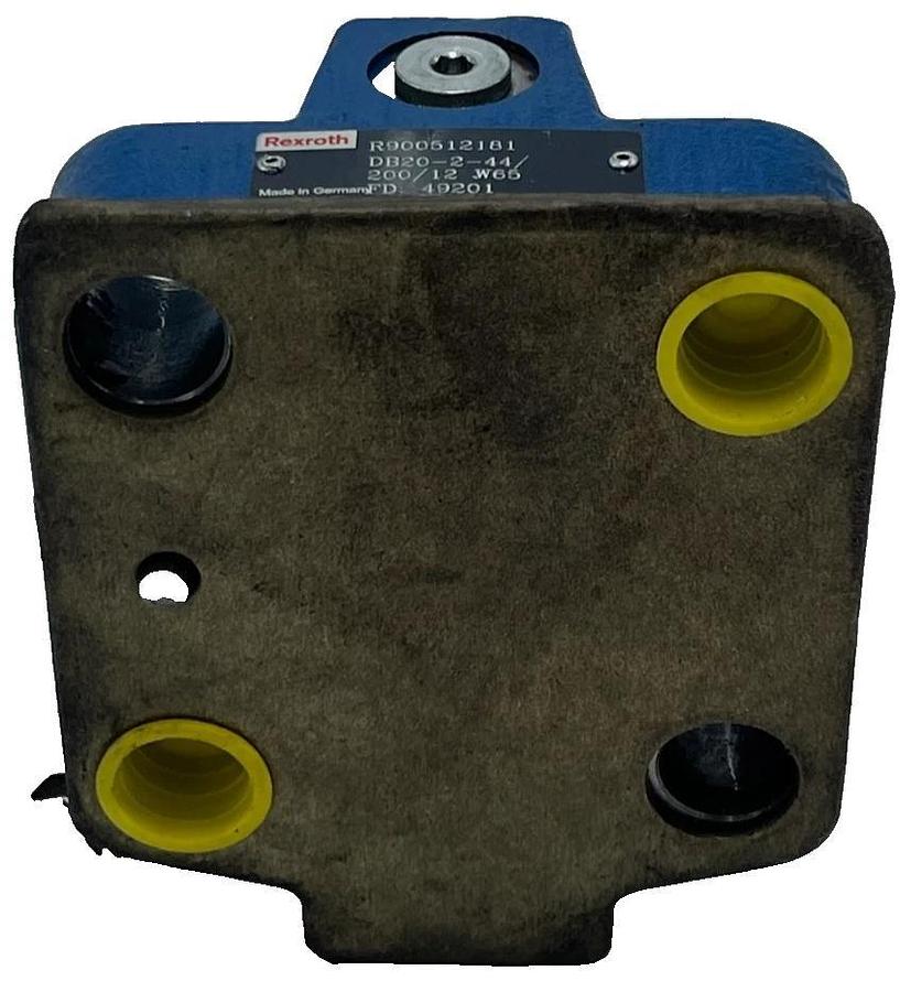 Used Rexroth R900512181 DB 20-2-44/200/12 W65 Pressure Relief Valve Pilot Controlled