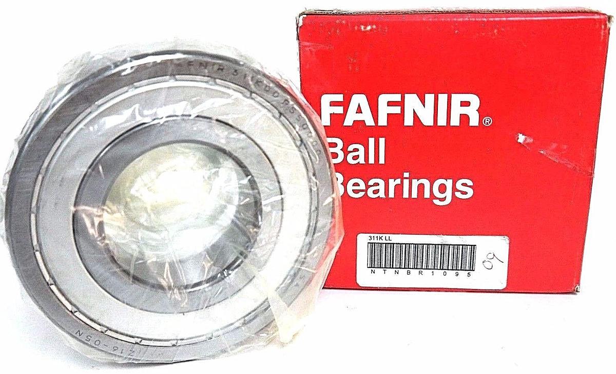 Used NIB FAFNIR 311KDD BEARING 55MM ID 120MM OD SINGLE DEEP GROVE