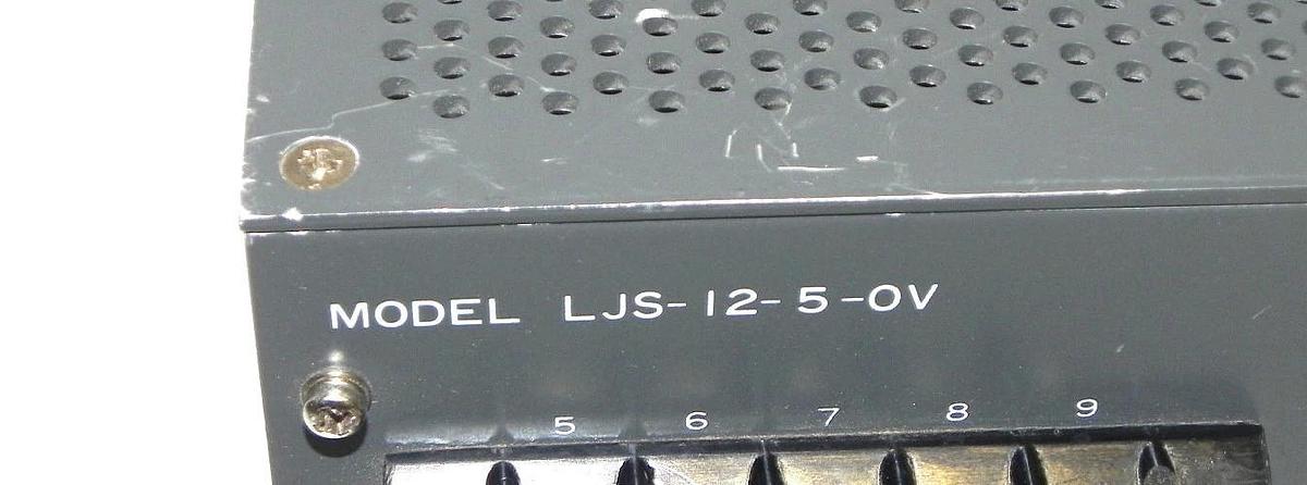 Used LAMBDA LJS-12-5-OV POWER SUPPLY LJS125OV