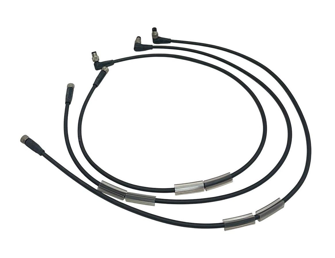 3 BALLUFF BCC M314-M324-30-304-PX0434-006 / BCC02TR CONNECTOR CABLES 4-PIN NSMP