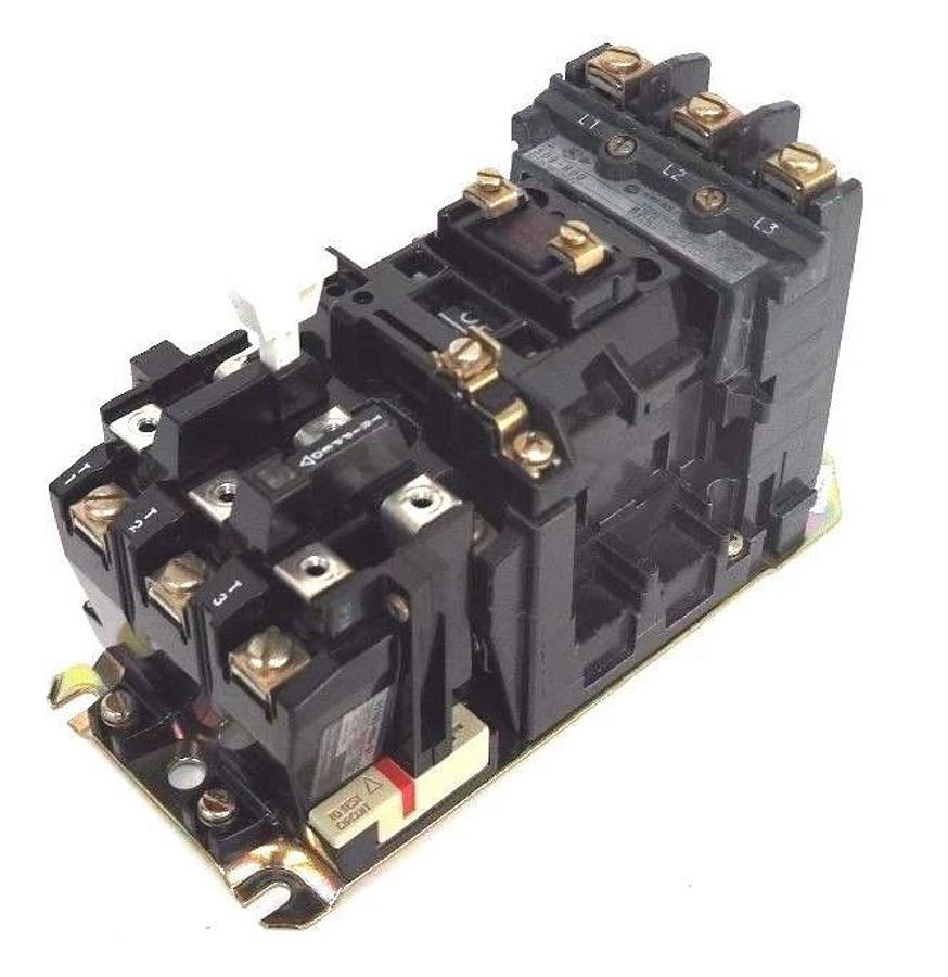 Used ALLEN BRADLEY 509-B0D STARTER SIZE 1, SERIES B, 27AMP, 115-120V COIL, 509B09
