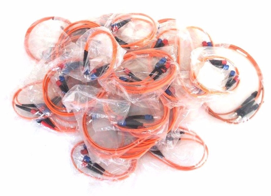 LOT OF 26 NEW CORNING OPTICAL CABLES