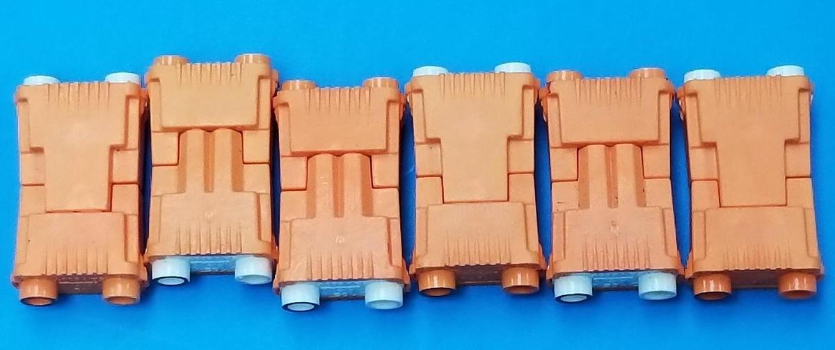 Used LOT OF 6 NEW IDEAL MODEL: 102 BALLAST DISCONNECTS 6A-600V