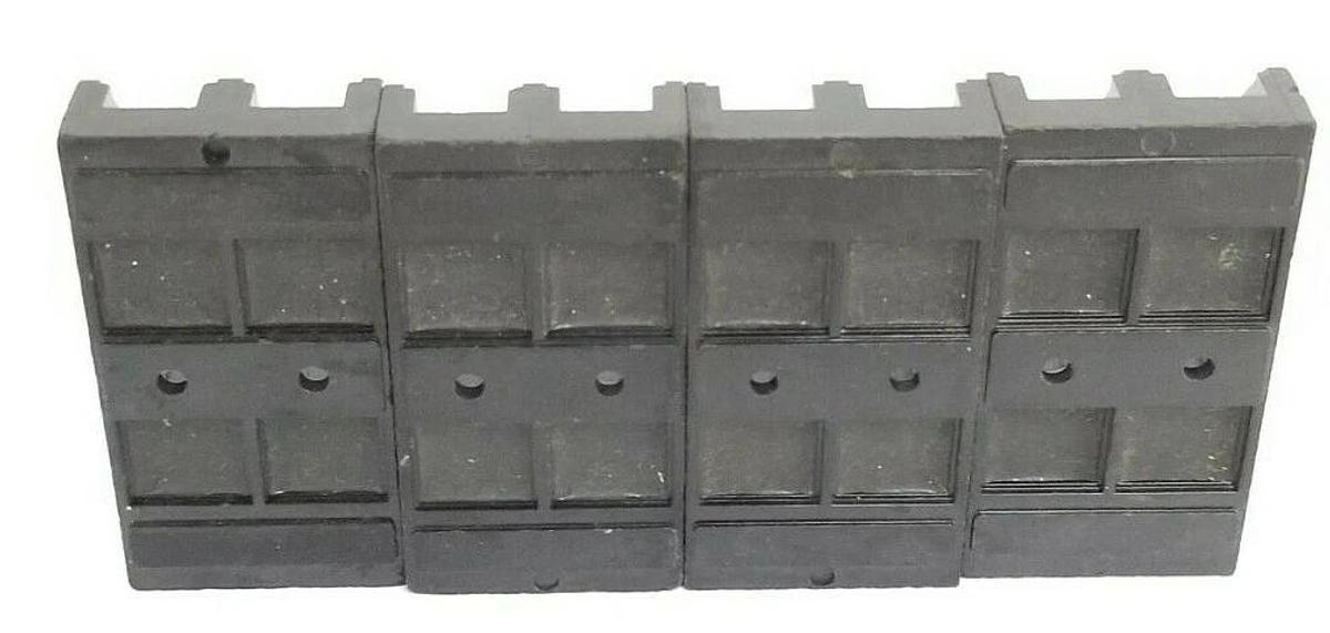 Used LOT OF 4 COOPER BUSSMANN 2808 FUSE HOLDERS 30A, 600V, 2-POLE