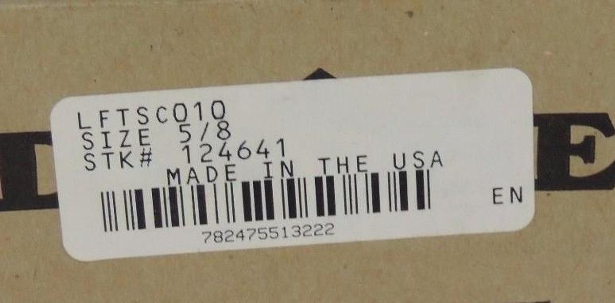 NIB DODGE LFTSC010 BEARING SIZE 5/8''