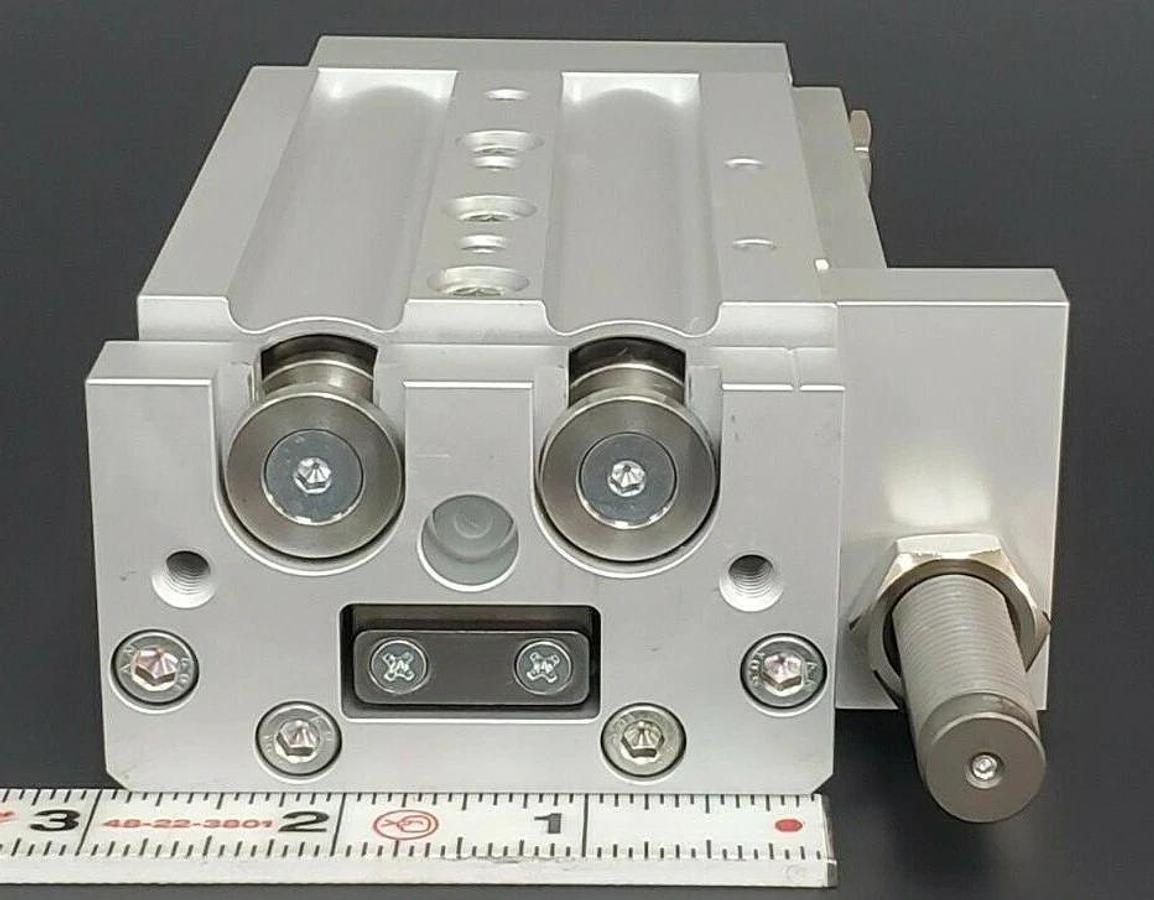 Used NEW SMC MXS20-50BSP CYLINDER AIR SLIDE TABLE MXS2050BSP