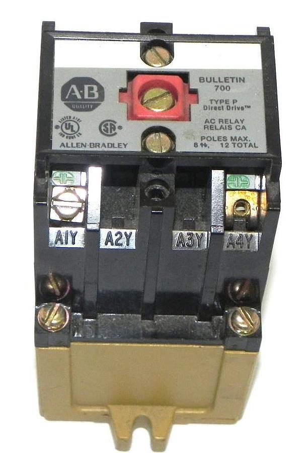 Used ALLEN BRADLEY 700-P200A1 RELAY 700P200A1 SER. B