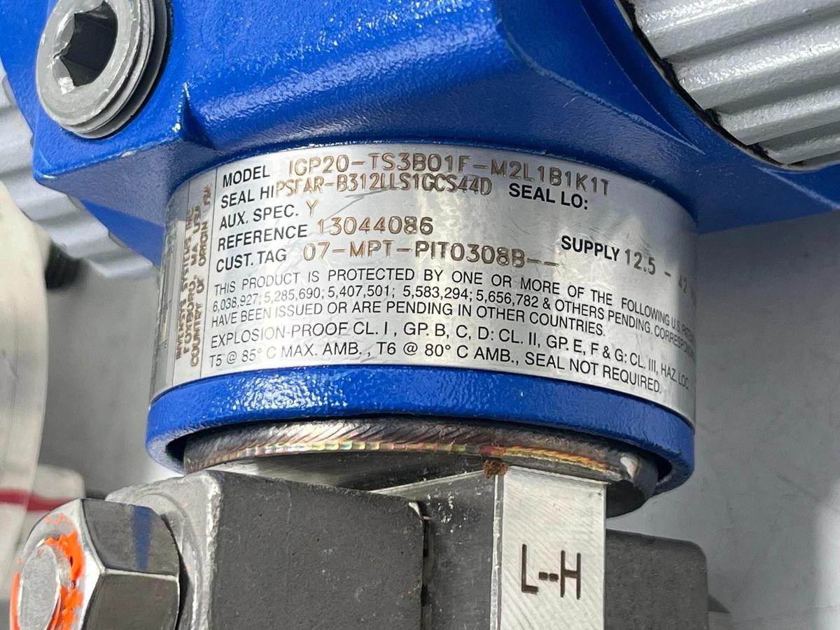 Used FOXBORO IGP20-TS3B01F-M2L1B1K1T SMART PRESSURE TRANSMITTER 0-150 psi